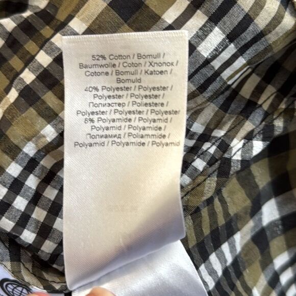 GANNI Seersucker Checked Dress - Picture 5 of 5